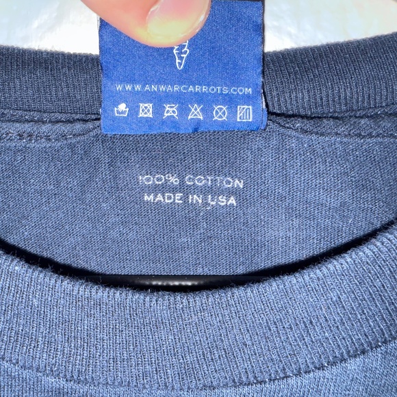 K-Swiss x Carrots Men's Navy Blue Long Sleeve Tee Shirt Size XL - Picture 7 of 7